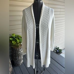 NWOT cream cardigan sweater